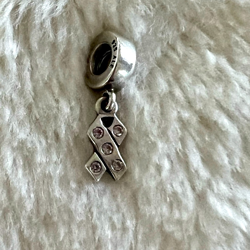 Pandora Breast Cancer Awareness Charm